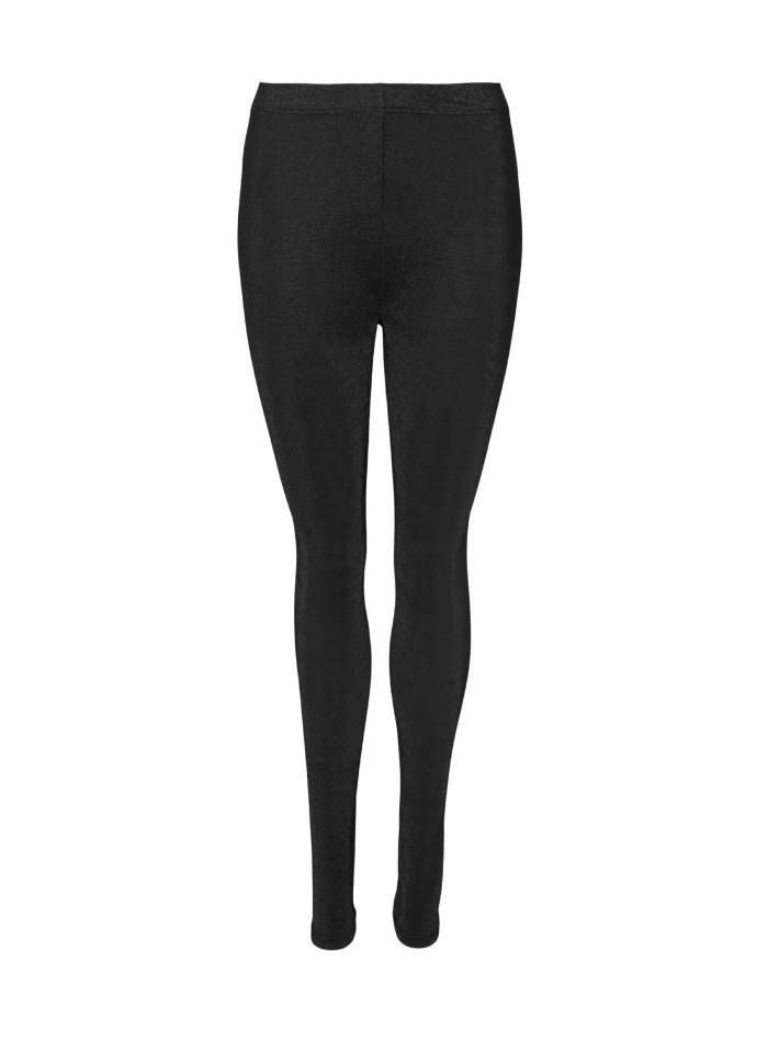 schimmer leggings in schwarz - black colour
