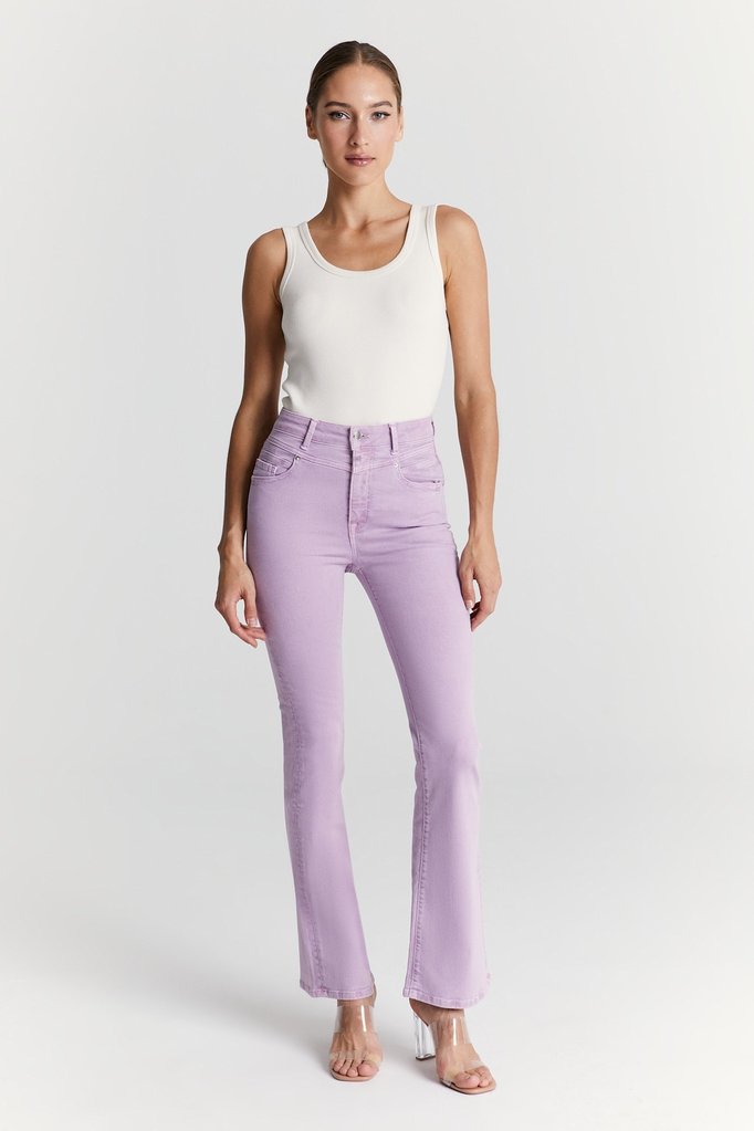 jeans matilda in lilac - c.o.j. denim