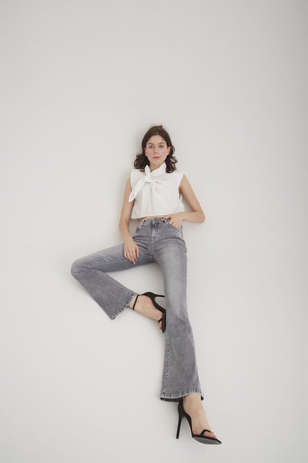 jeans laura grey vintage - c.o.j. denim
