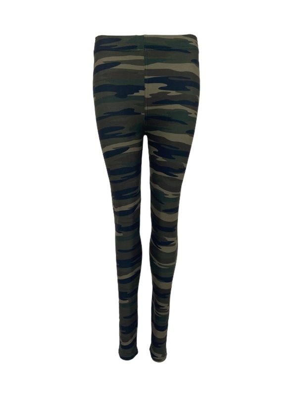 leggings camouflage - black colour